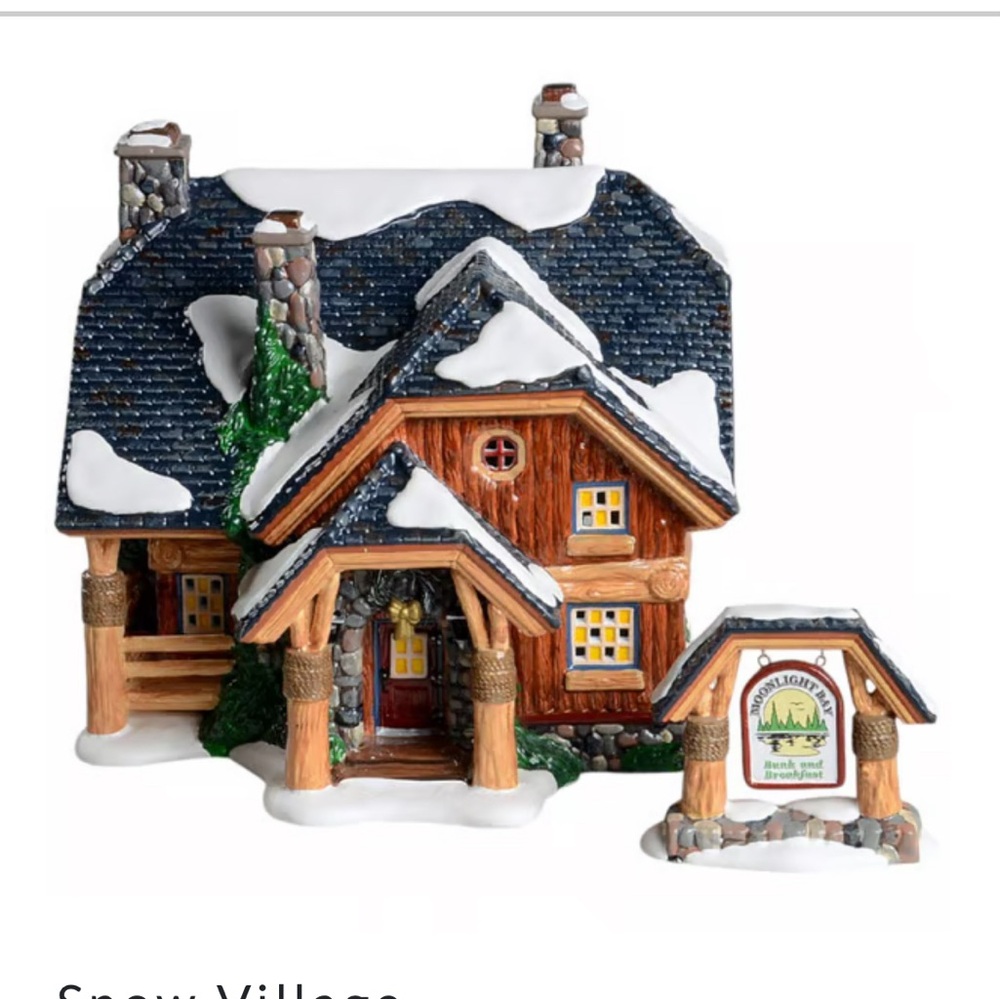 Department 56 Moonlight Bay Bunk and Breakfast